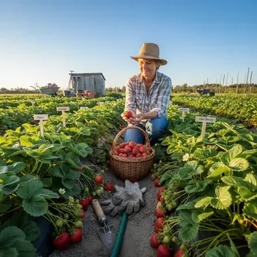 Kompleksowy przewodnik po uprawie truskawek w gruncie: od przygotowania do obfitych zbiorw