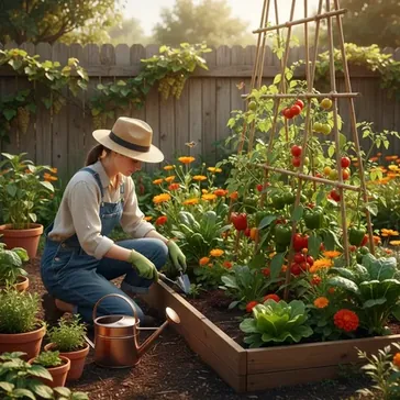 Warzywniak w ogrodzie: Kompleksowy przewodnik planowania, uprawy i pielgnacji
