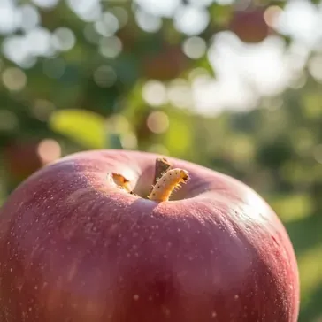 Robak w jabku: Identyfikacja, zagroenia i skuteczne metody ochrony